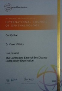 ICO Cornea Subspeciality